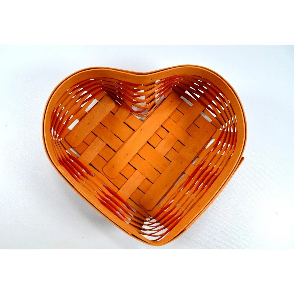 Longaberger 1999 Sweetheart Love Treasures Basket Cloth Liner 2 Clear Protectors